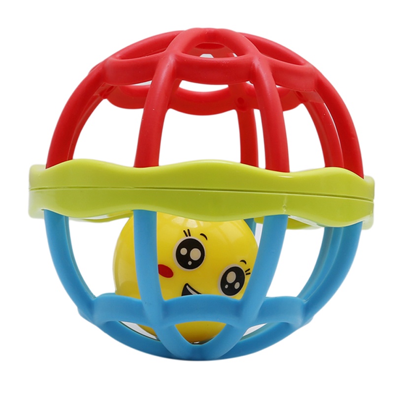 Lục Lạc Cầm Tay Bằng Cao Su Mềm Mại Vui Nhộn Cho Bé Sơ Sinh