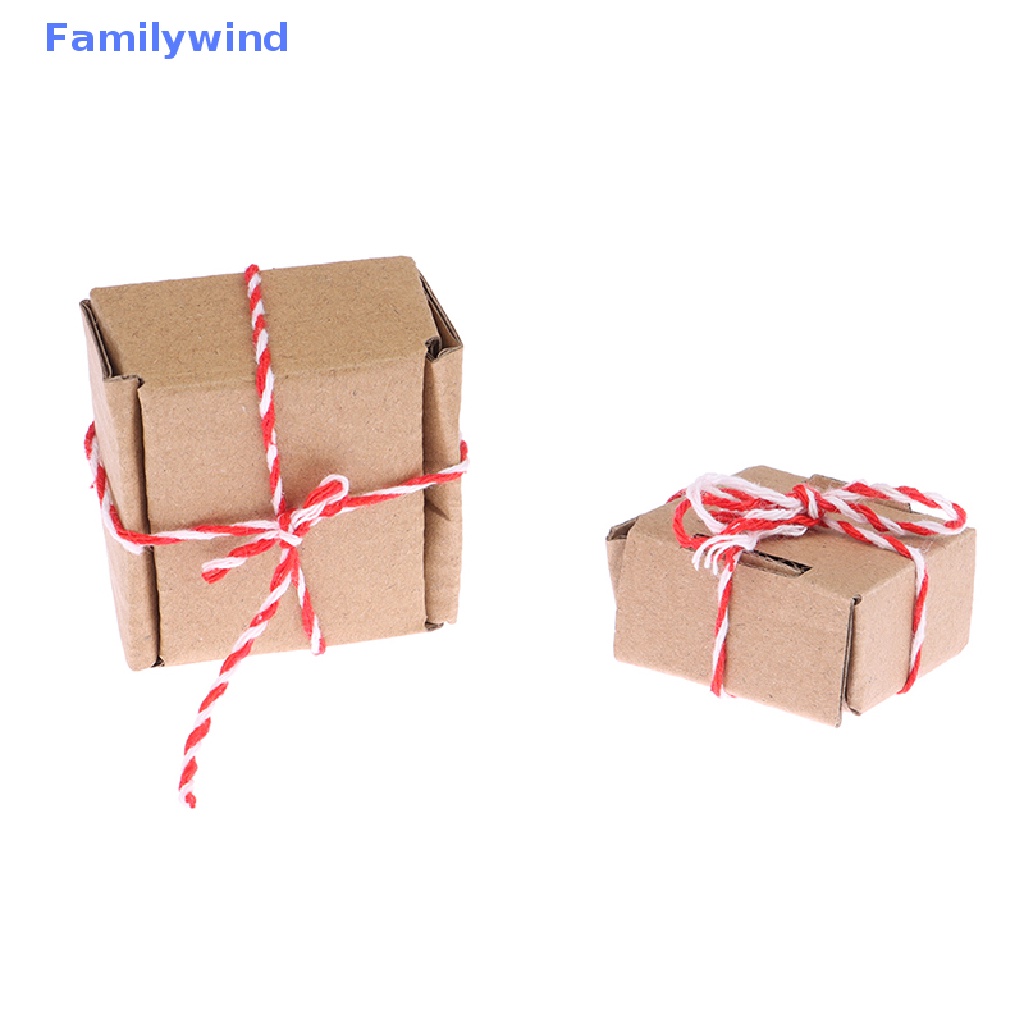 Set 5 Hộp Carton Mini Trang Trí Nhà Búp Bê