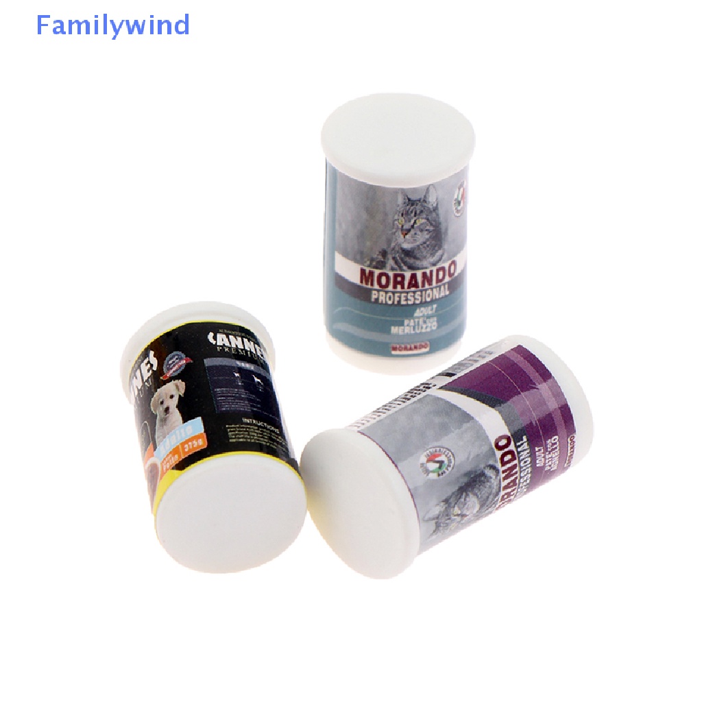 Set 5 Mô Hình Chó Mèo Tỉ Lệ 1: 12 Trang Trí Nhà Búp Bê