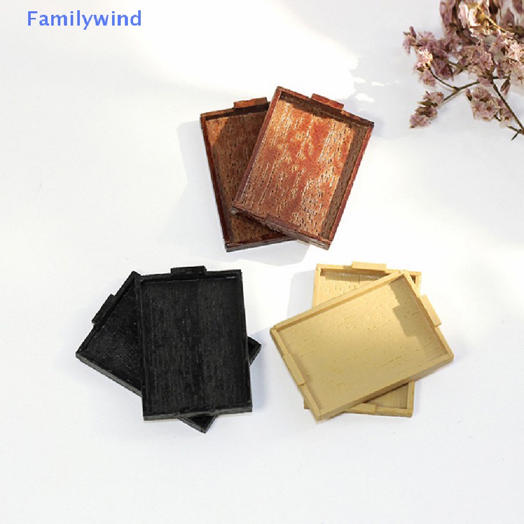 Khay Đựng Thức Ăn Kiểu Retro 1 / 12 Dùng Trang Trí Nhà Búp Bê