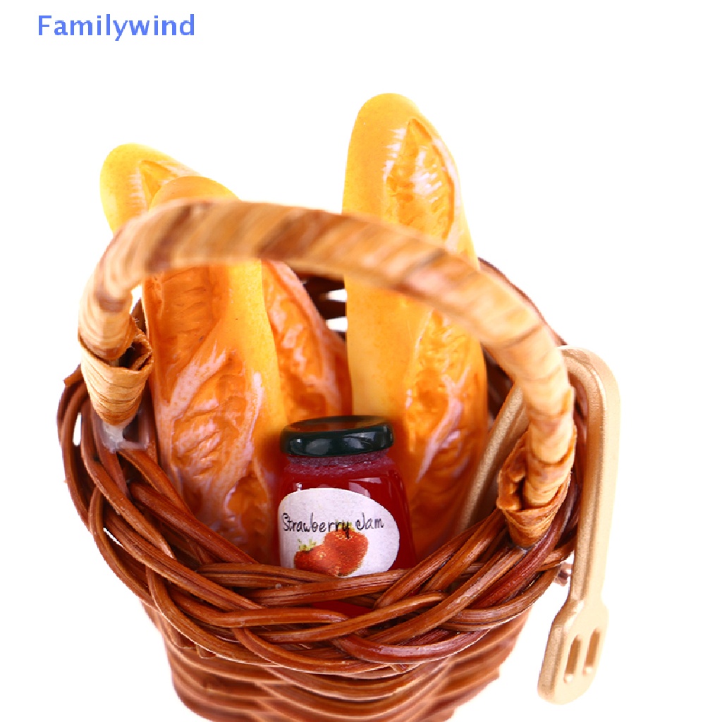 Giỏ Bánh Mì Đồ Chơi Búp Bê Cỡ 1 / 6 1 / 12