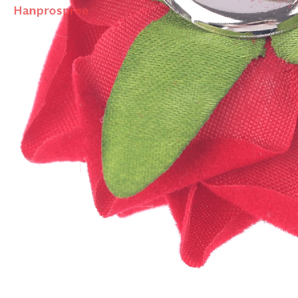 Hanprospree &gt; Kẹp Tóc Hoa Hồng Đỏ Nhân Tạo Lãng Mạn Cho Nữ well