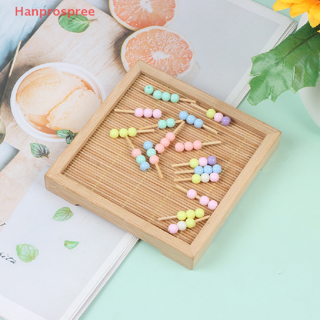 Bộ 2 Mô Hình Kẹo Mút / Hồ Lô / Bầu Trời Đầy Màu Sắc Trang Trí Nhà Búp Bê 1: 12