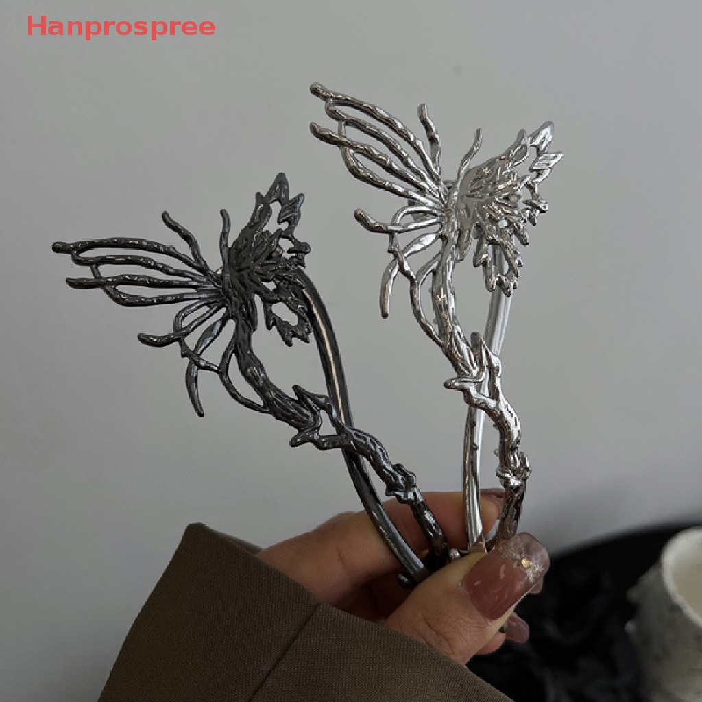 Kẹp Tóc Hình Bướm Bằng Hợp Kim Thanh Lịch Cho Nữ
