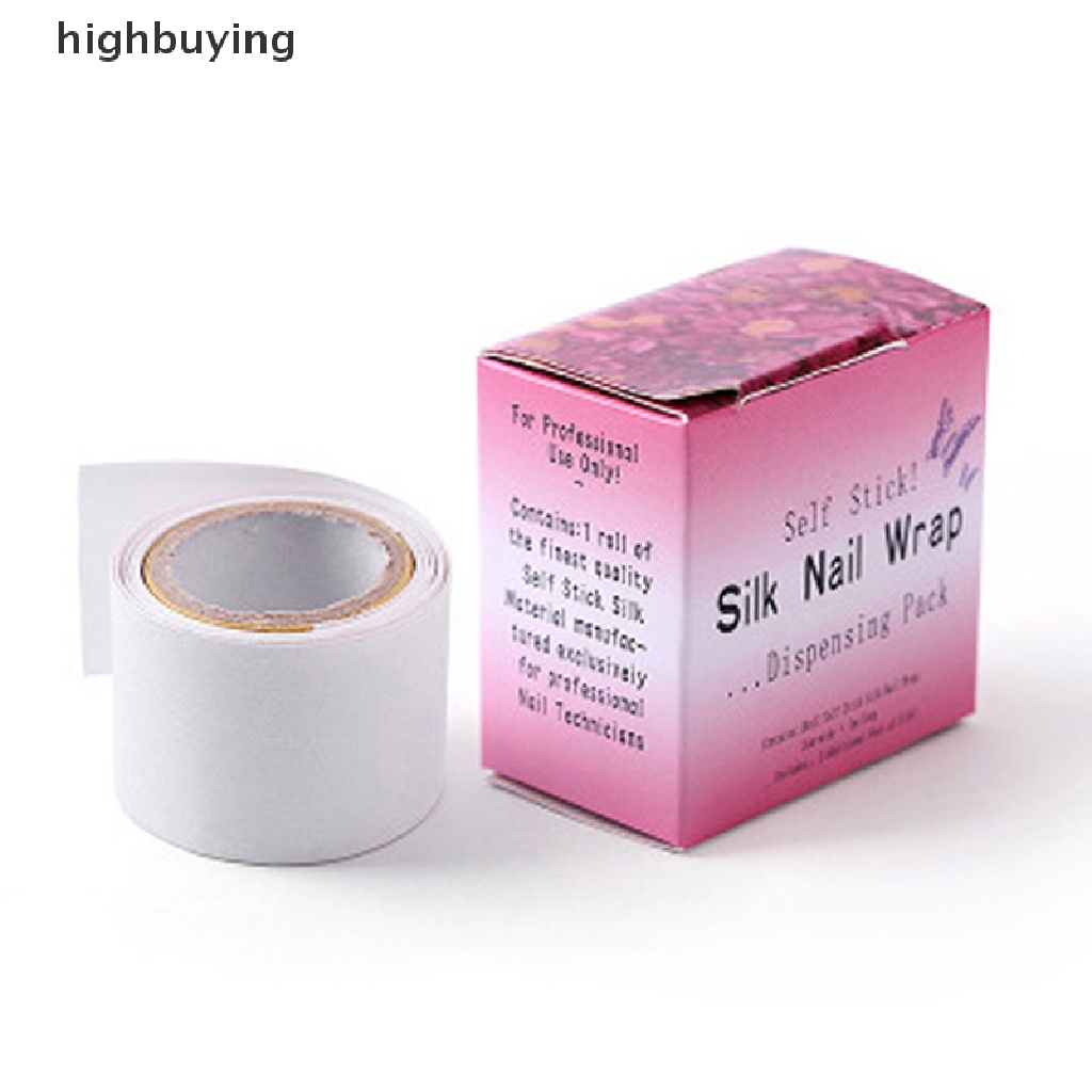 1 Cuộn Sợi Thủy Tinh Lụa UV Sửa Chữa Móng Tay