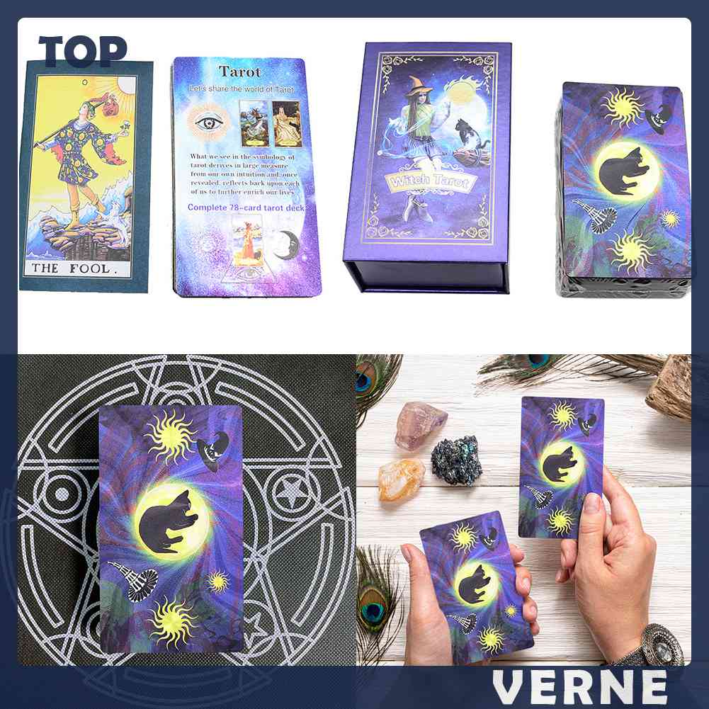 Bộ Bài Tarot Bằng Nhựa PVC Chống Thấm Nước
