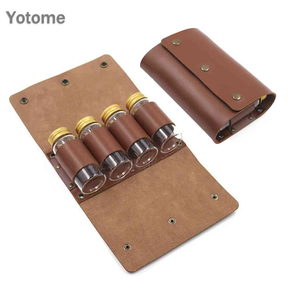 Set 4 Hộp Đựng Gia Vị Tiện Lợi Cho Cắm Trại Dã Ngoại Mới