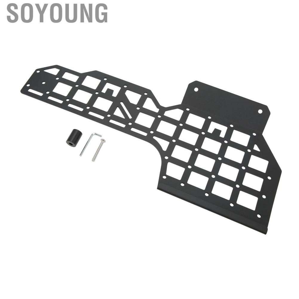 Soyoung Center Console Storage Molle Panel Rust Resistant Textured Workmanship Driver Side for Car