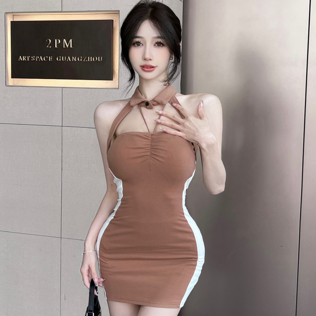 Đầm Ôm Body Hở Lưng Quyến Rũ