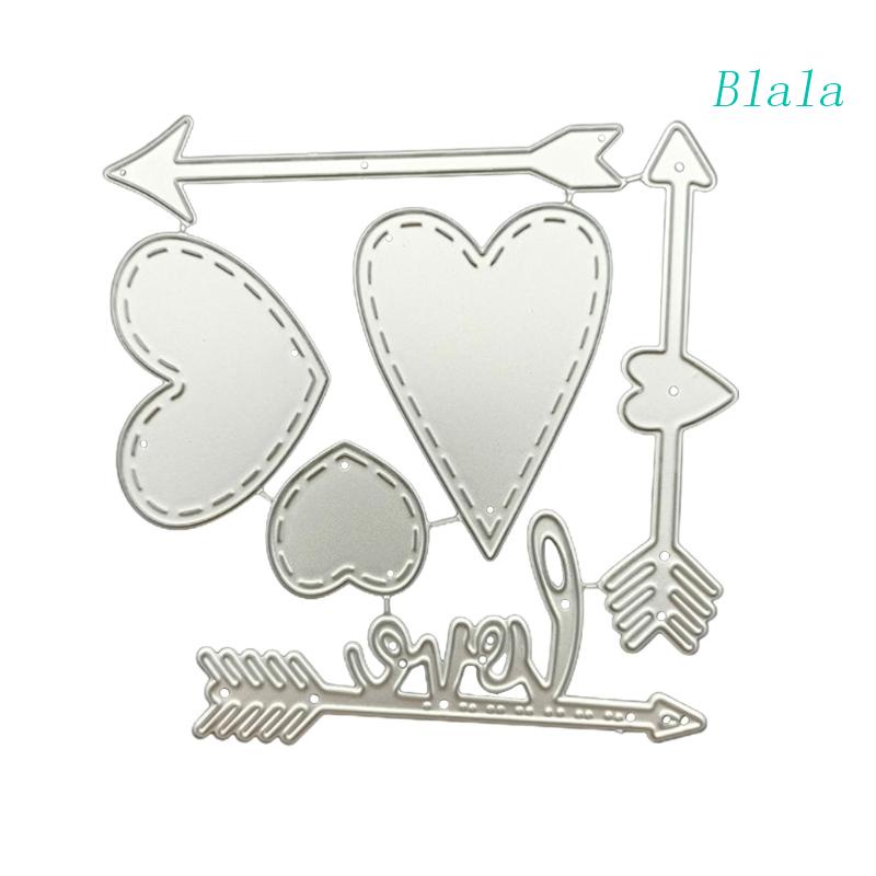 Khuôn Cắt Giấy Kim Loại Hình Trái Tim Xinh Xắn