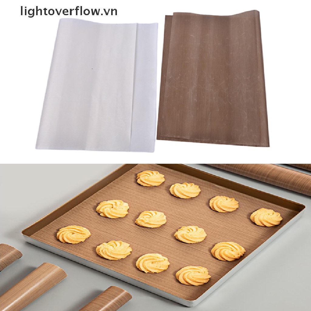 1 Tấm Lót Nướng Bánh Chịu Nhiệt Chống Dầu Tiện Dụng