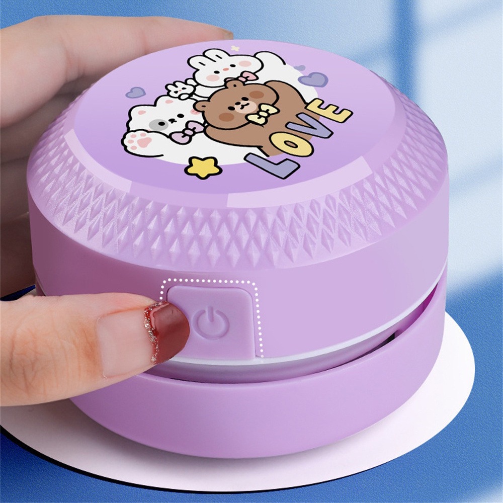 Máy Hút Bụi Để Bàn Nhỏ Mini Hình Hoạt Hình Máy Hút Bụi Điện Máy Hút Bụi Bút Chì Phế Liệu Máy Hút Bụi Để Bàn Siêu Hút cyn