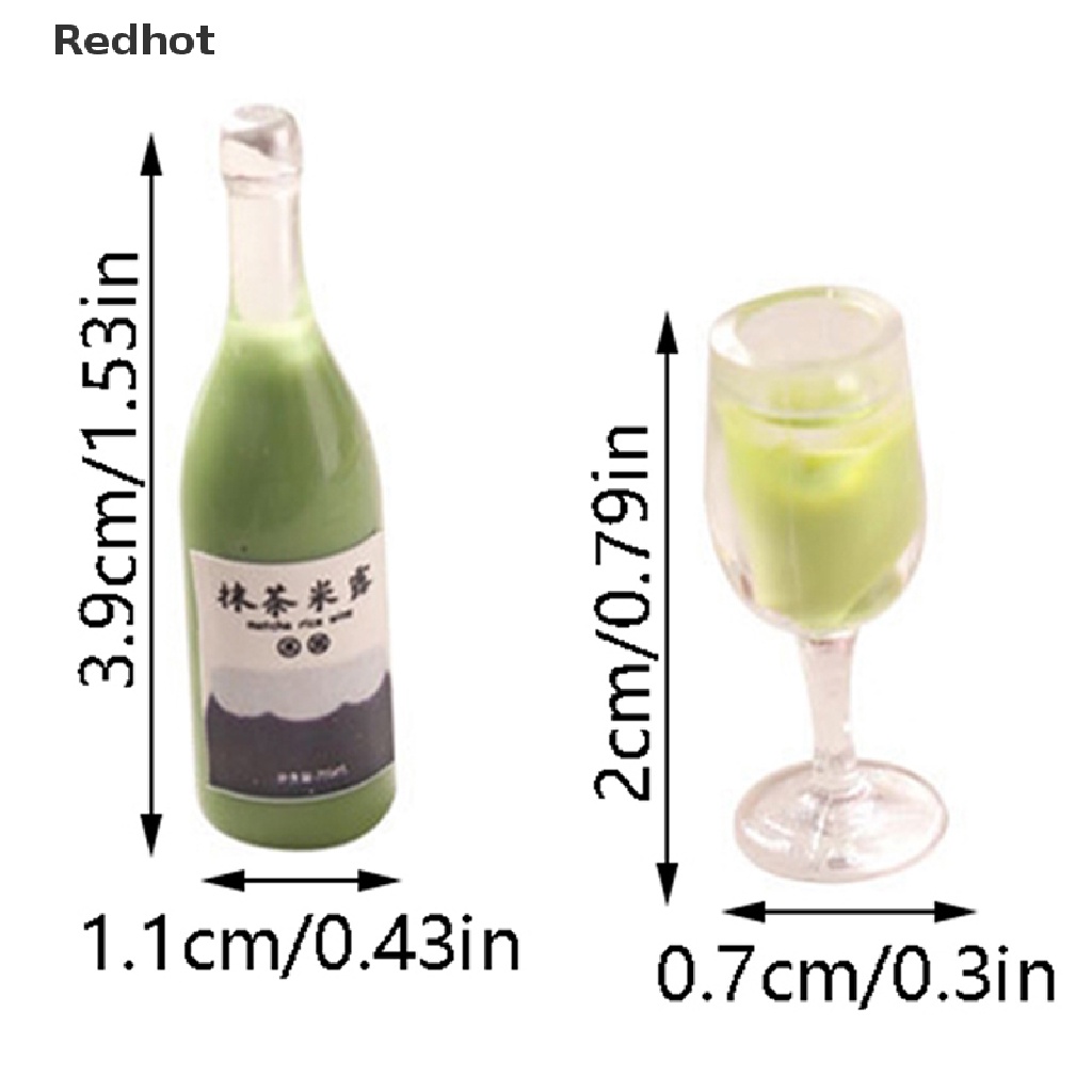 1 Bộ Ly Rượu Mini Tỉ Lệ 1: 12 Cho Nhà Búp Bê