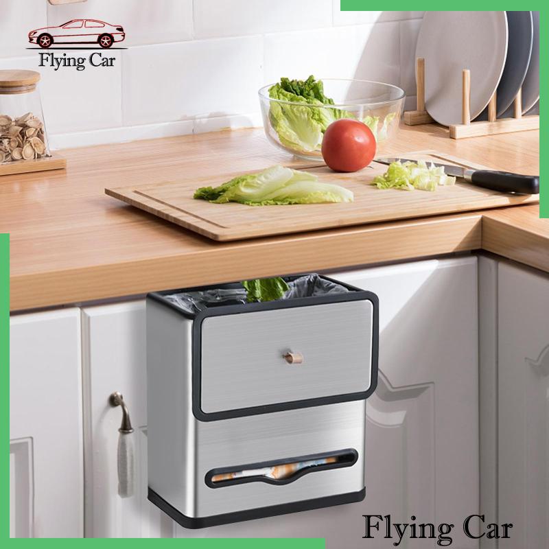 Thùng Rác Treo Bằng Thép Không Gỉ Cho Nhà Bếp / Phòng Ngủ / Ngoài Trời Lzdjfmy2