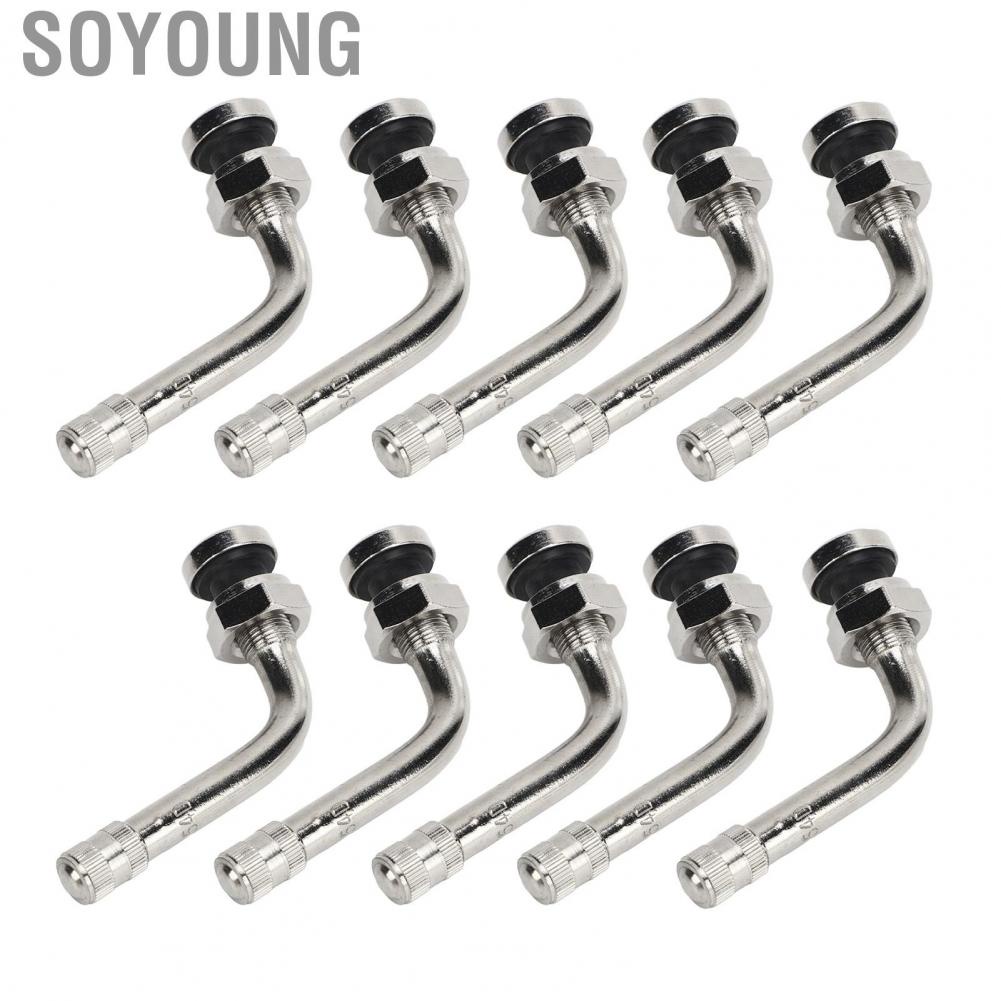Soyoung TR554D  Metric Aluminum Wheel Truck Valve Tire Stems Alumium for 9.7mm Hole