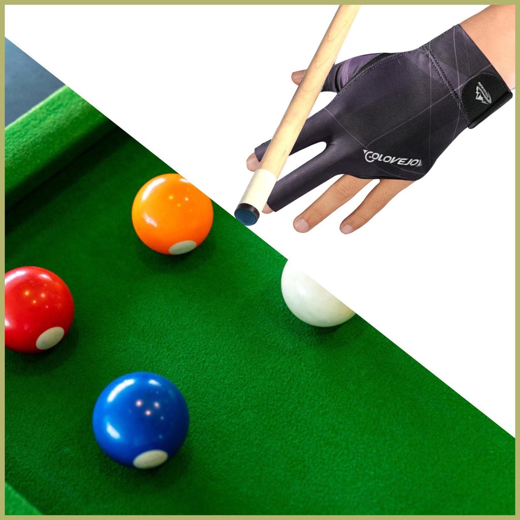 Găng Tay 3 Ngón Chơi Bida Chuyên Nghiệp