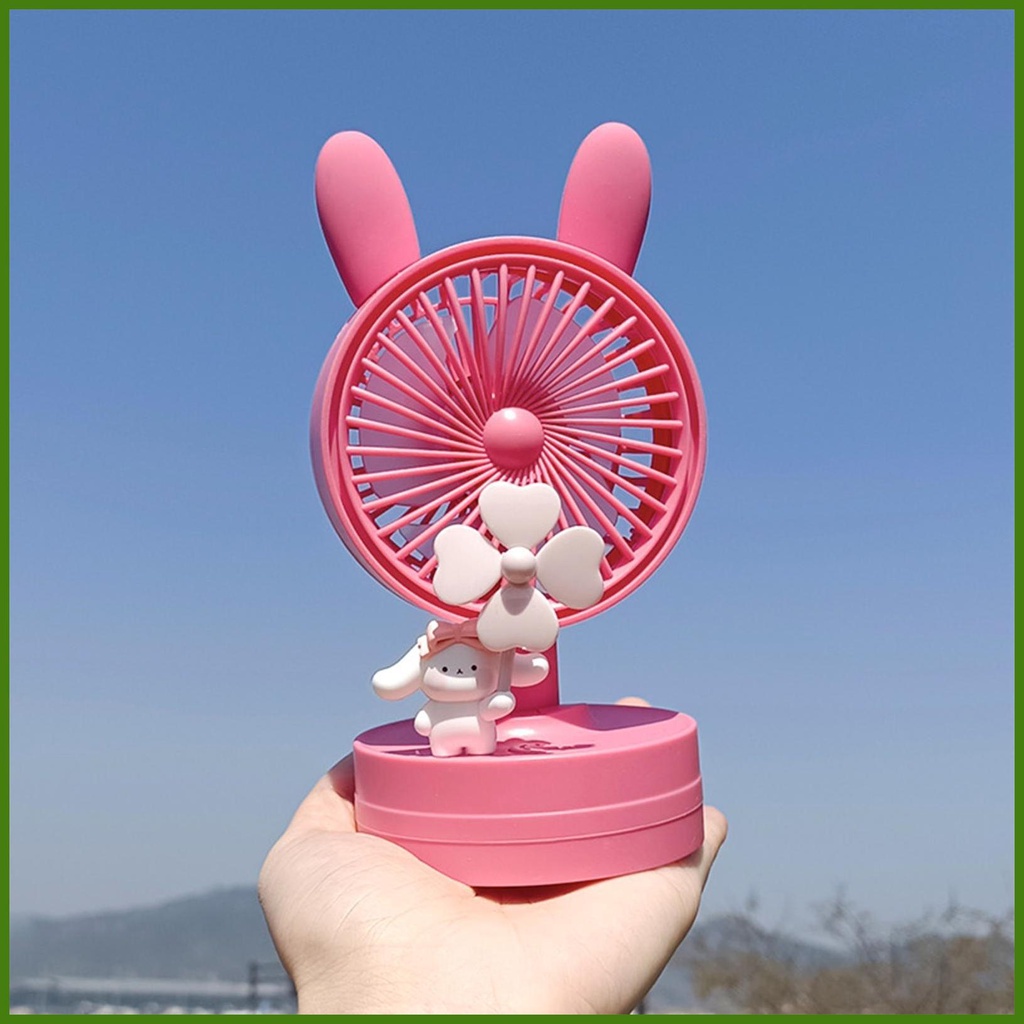 Mới Quạt Mini Sạc USB Thiết Kế Xinh Xắn Tiện Dụng