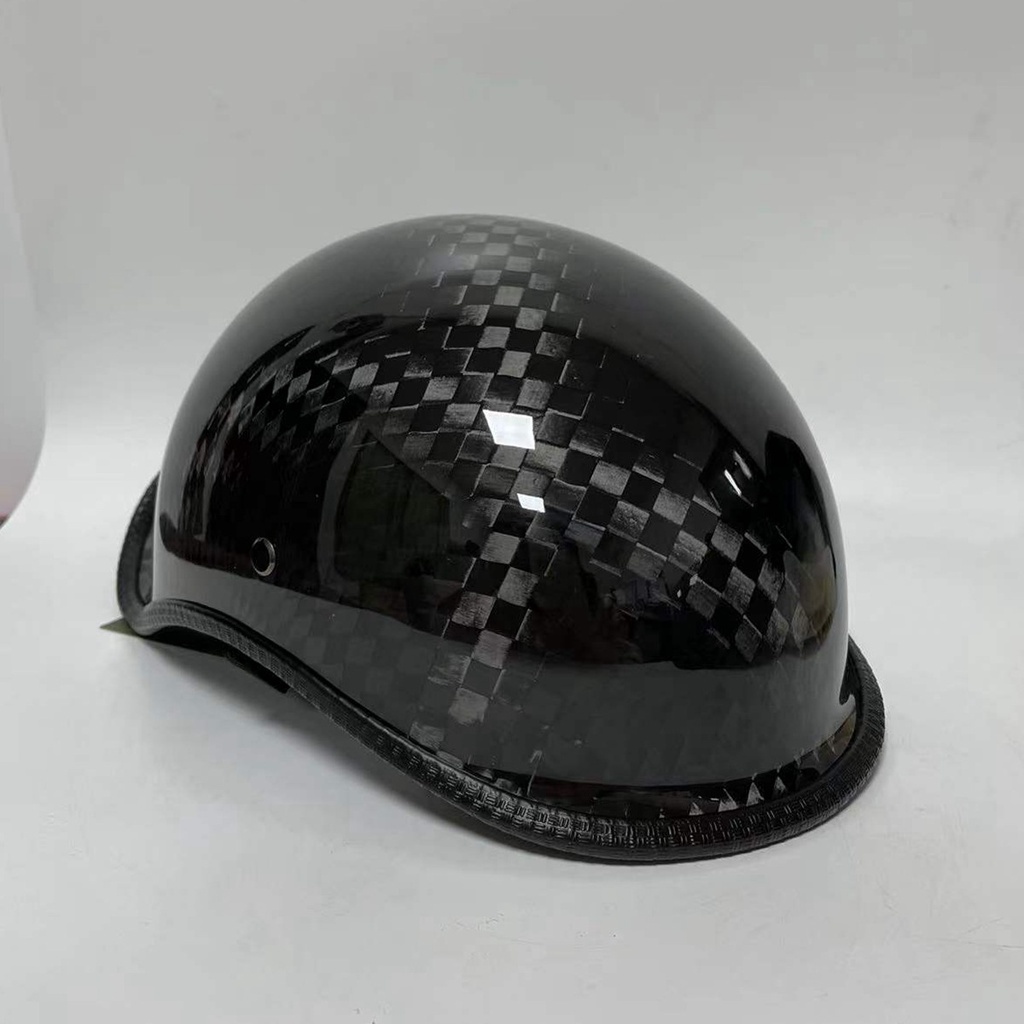 Mũ bảo hiểm nửa đầu 100% sợi carbon