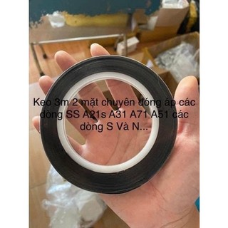 keo băng dính 3M 0.5cm (dán lưng,dán viền) samsung