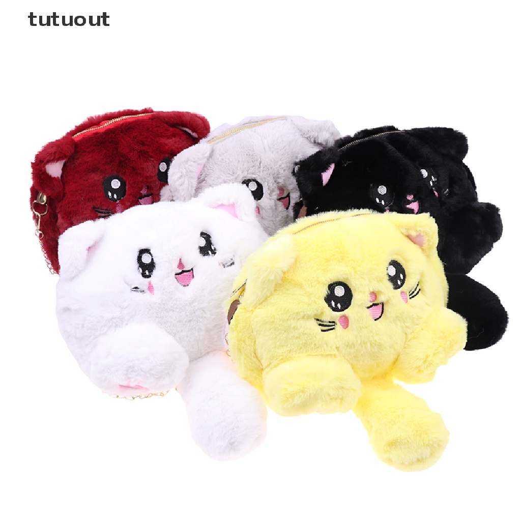 1 Balo Đeo Vai Hình Mèo Bông Đáng Yêu Thời Trang Cho Nữ