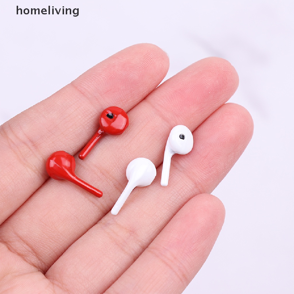 Mô Hình Tai Nghe Bluetooth Trang Trí Nhà Búp Bê Cho Điện Thoại