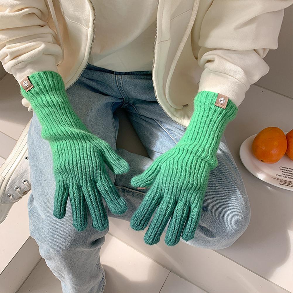 Đôi Găng Tay Lưới Hở Ngón Ấm Áp Cho Nữ M1X8