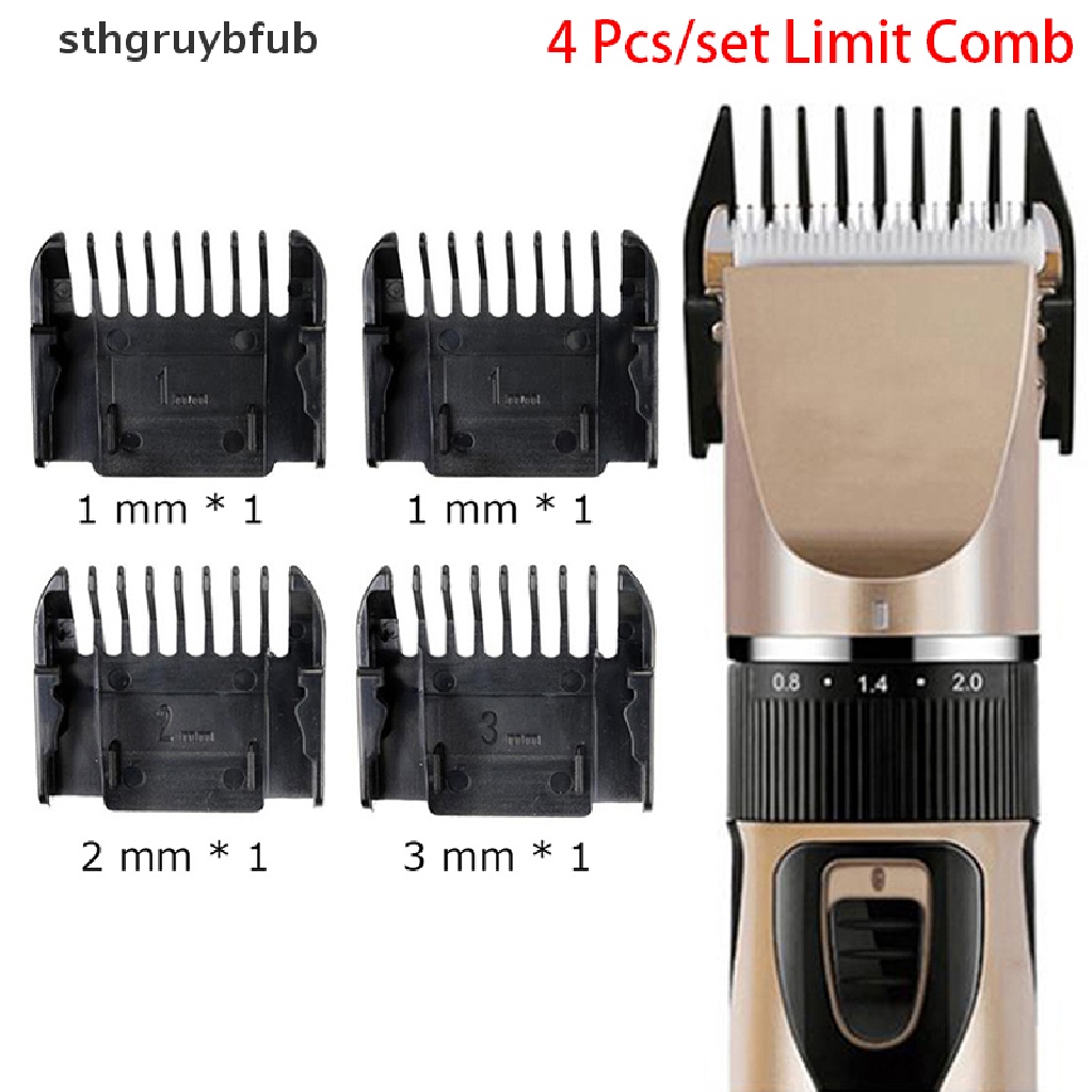 Bộ 4 Lược Dẫn Hướng Thay Thế Dành Cho Tông Đơ Cắt Tóc