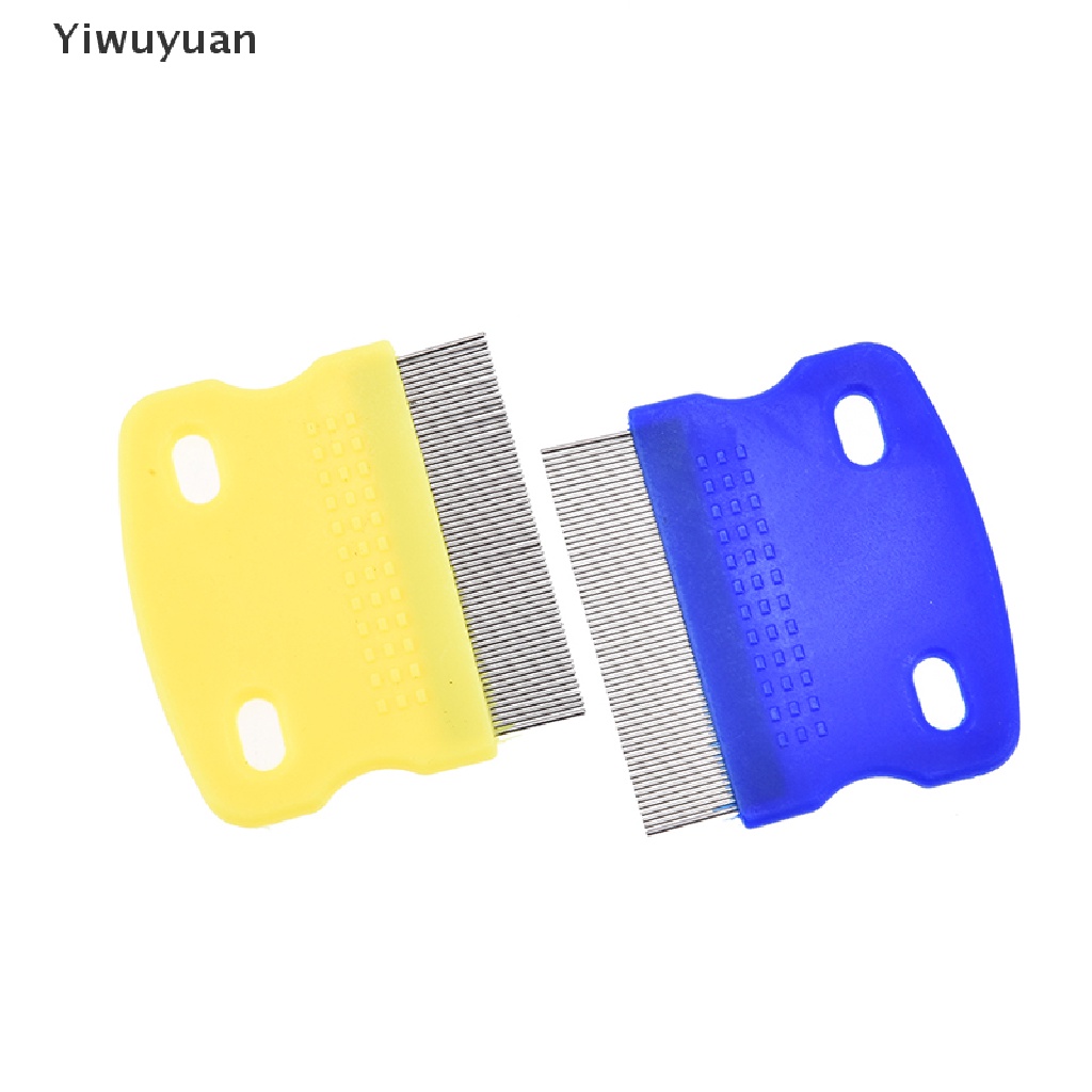 < Yiwuyuan > Lược Chải Lông Chất Liệu Thép Không Gỉ Loại Bỏ Rận Cho Thú Cưng