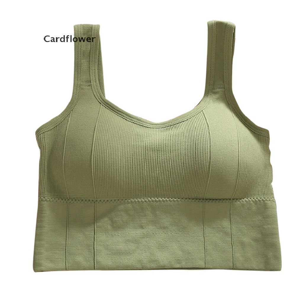 < Cardflower > Áo Không Tay Lót Trong Và Ngoài Thoáng Khí Phong Cách Mới Mùa Hè Không Gọng Thép Đang Giảm Giá