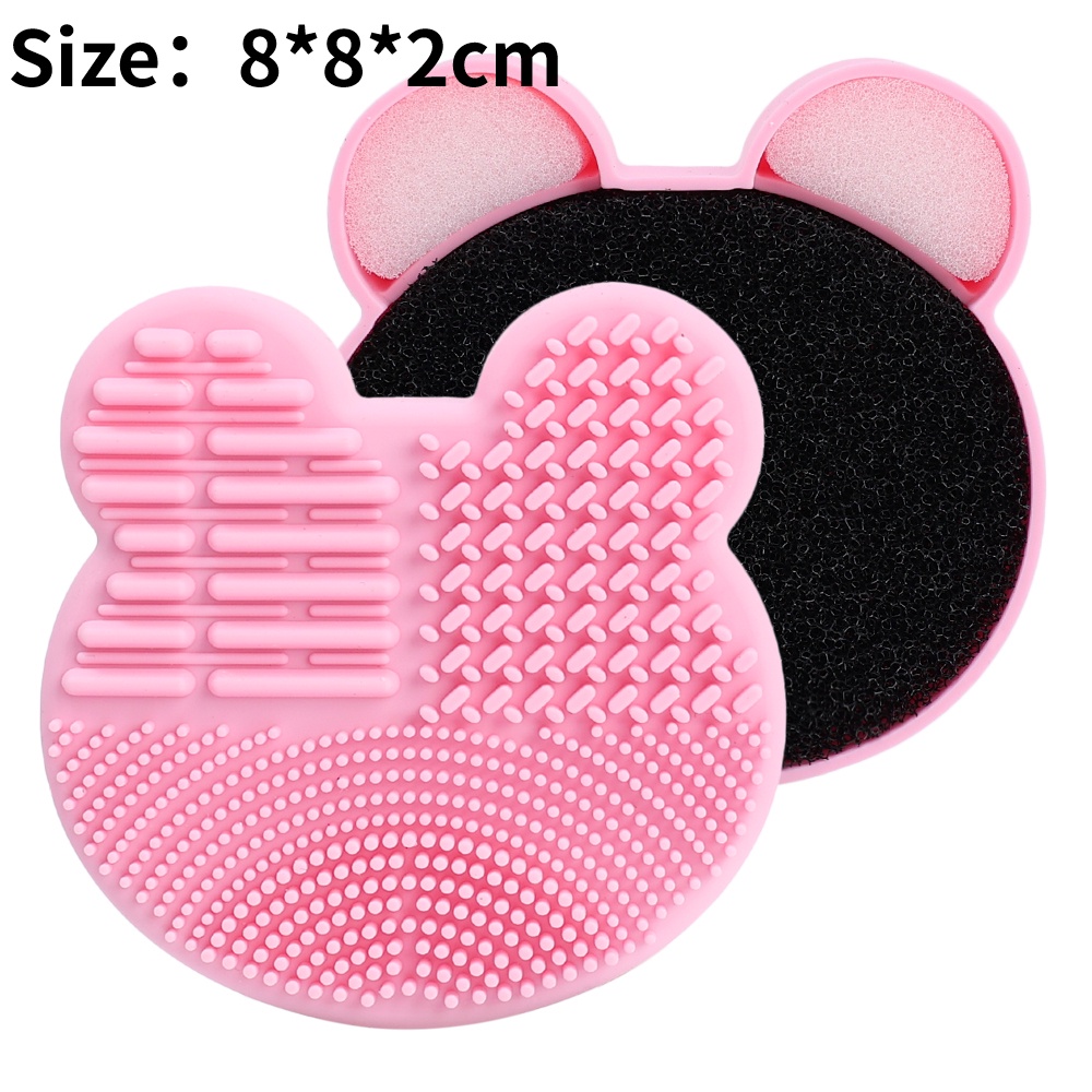 Hộp Silicone Đựng Cọ Trang Điểm Có Thể Tháo Rời Tiện Dụng