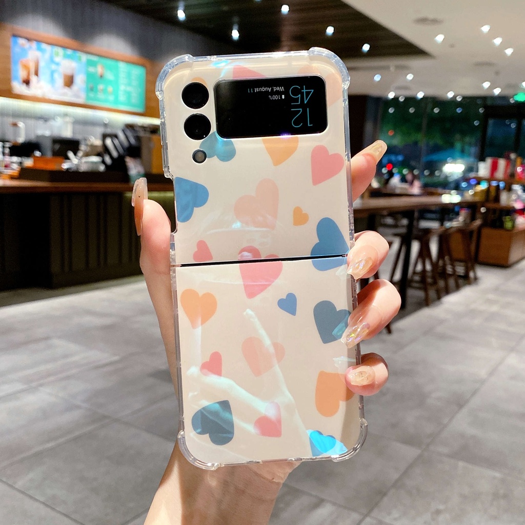 Ốp Lưng Chất Liệu TPU Cho Samsung Galaxy Z Flip 4 Galaxy Z Flip 3 5G Funda Color