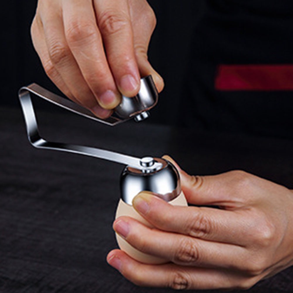 Dụng Cụ Tách Vỏ Trứng Bằng Thép Không Gỉ Mới