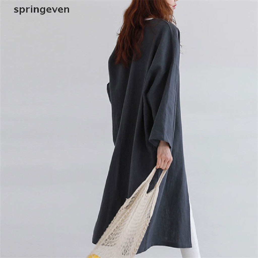 Áo Khoác Cardigan Tay Dài Dáng Rộng Kiểu Vintage Thời Trang Mùa Thu Cho Nữ