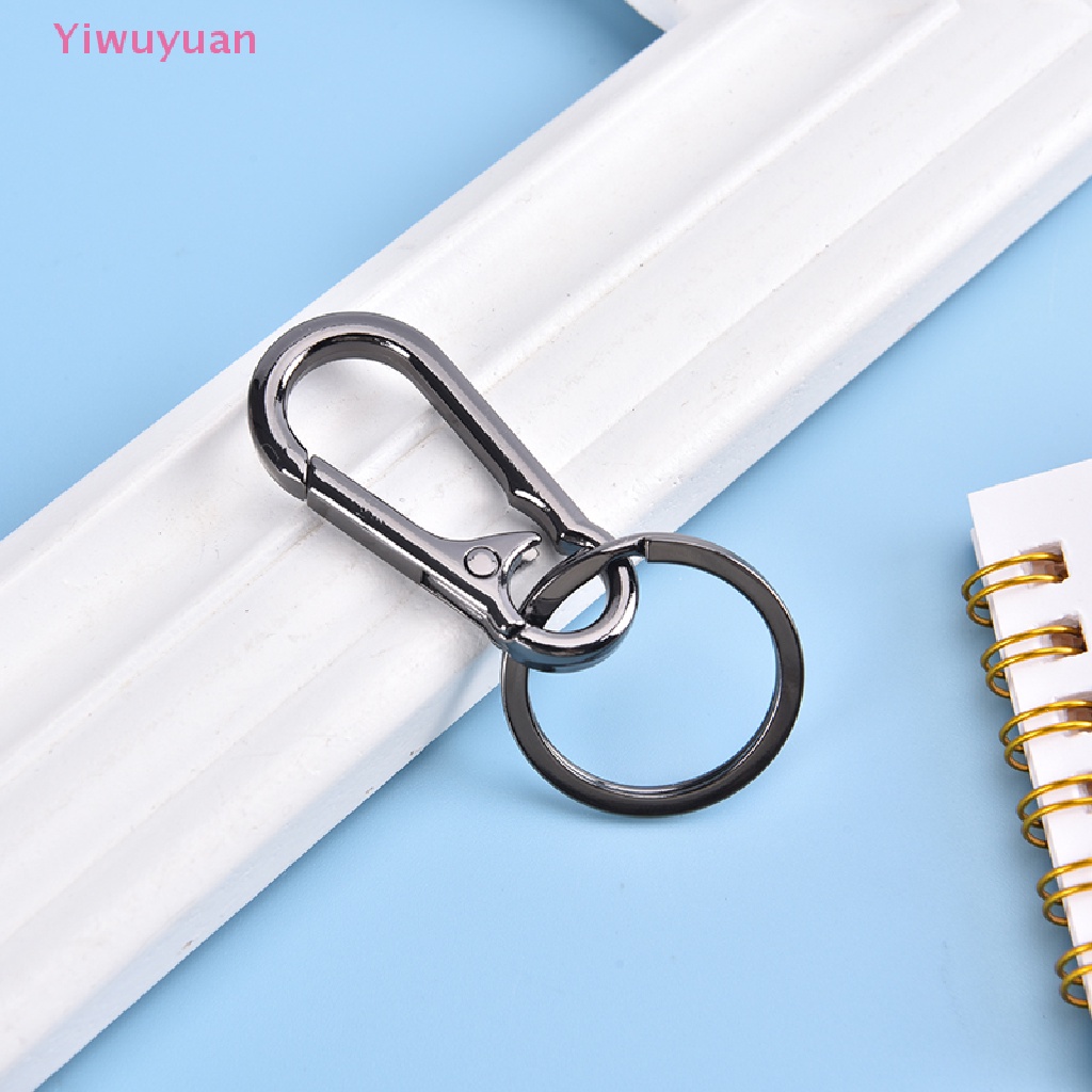 2 Móc Khóa Thắt Lưng Bằng Thép Không Gỉ Mới