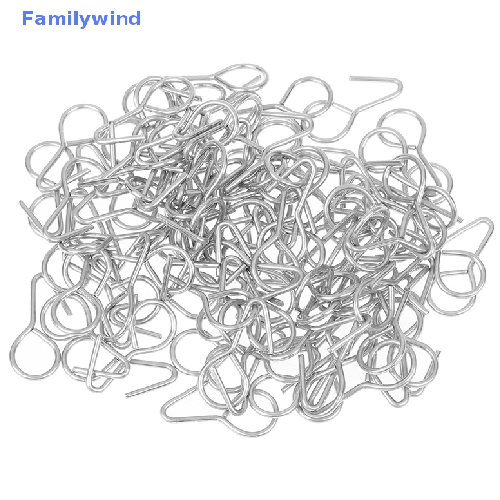 Set 100 Vỏ Bọc Đa Năng Hình Chữ S Cho Ghế Ngồi Xe Hơi