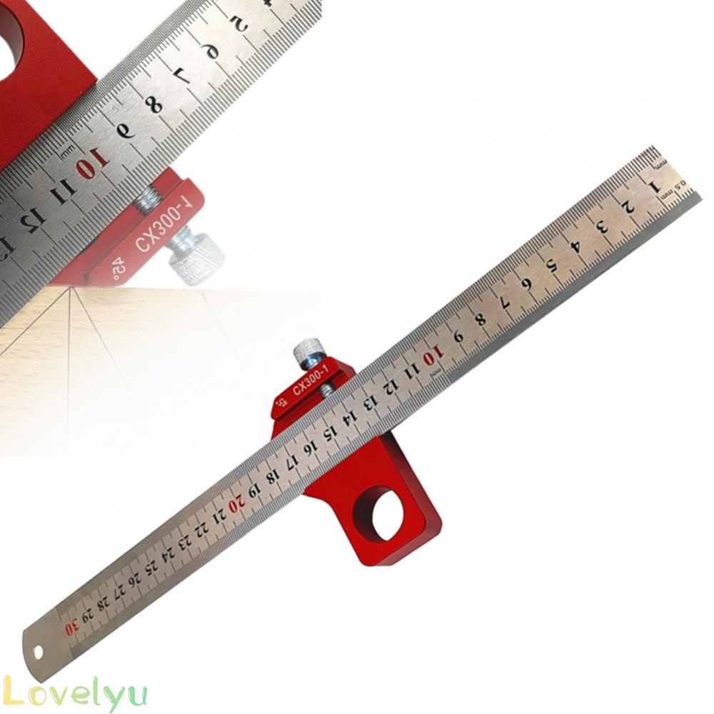 ⭐2023 ⭐1 Set CX300-1 Adjustable Woodworking 45Degree Angle Scribe Carpenter Gauge Ruler