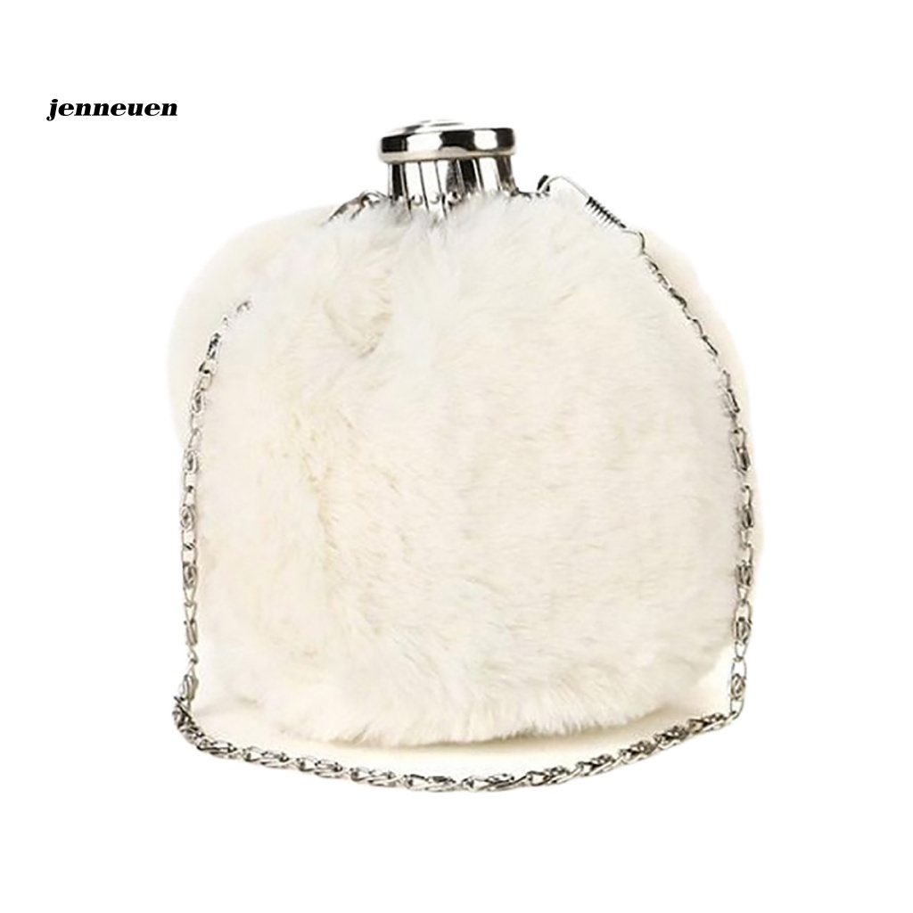 Túi Đeo Chéo Mini Hình Xô Xù Lông Thời Trang Cho Nữ