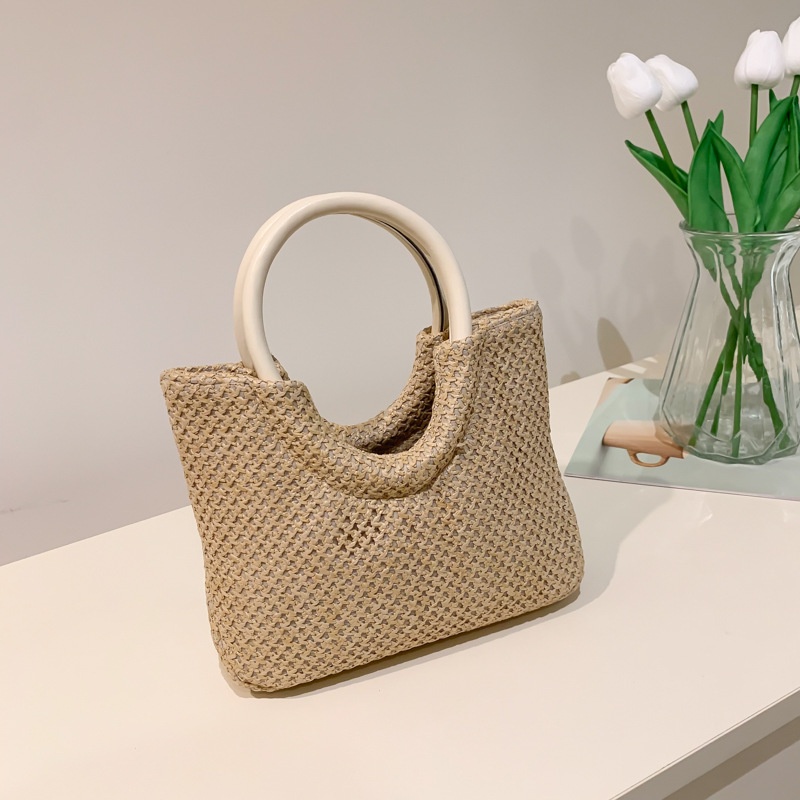 Túi Xách Đan Cói Cỡ Lớn Thời Trang 2023 Cho Nữ
