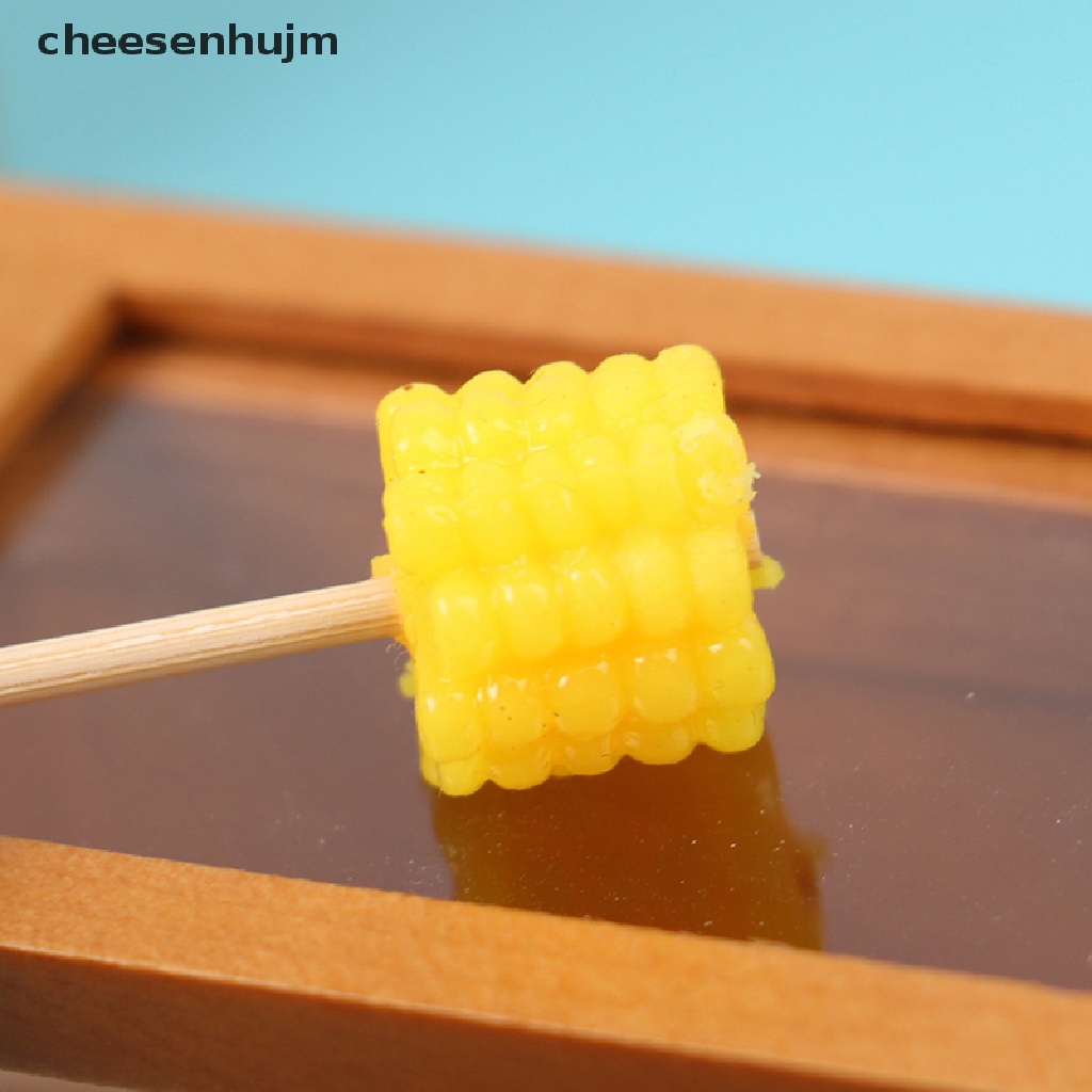 3 Mô Hình Trái Bắp Giả Tỉ Lệ 1 / 12 Trang Trí Nhà Búp Bê