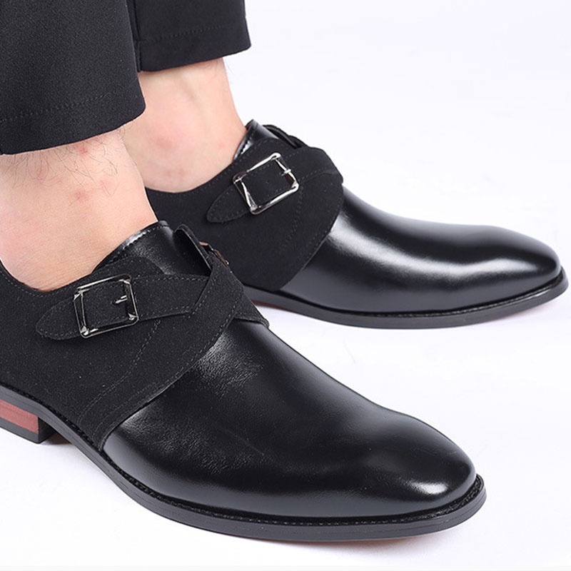 Giày Da Lavina Carpio Cỡ Lớn Phối Màu Độc Đáo Thời Trang Cho Nam