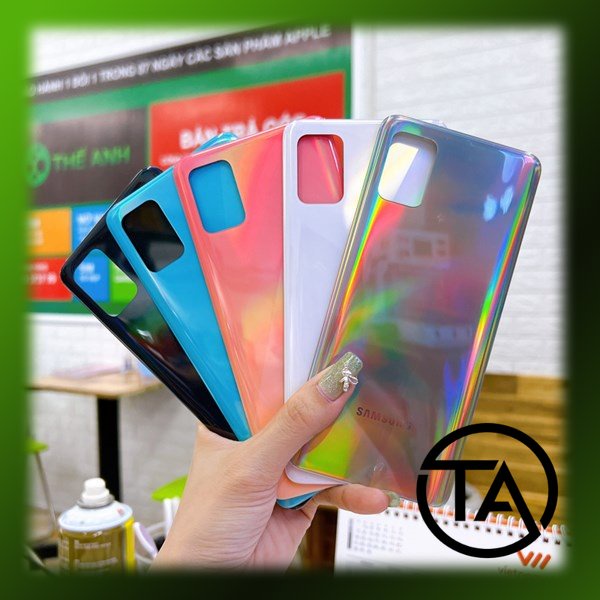 Nắp lưng Samsung Galaxy A51, mặt kính lưng SM-A515 linh kiện đẹp 9/10 zin, bảo hành đổi trả hàng như hình.