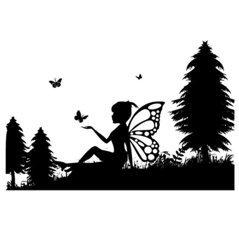 Con Dấu Silicone Trong Suốt In Nổi Hình Thiên Thần Trang Trí Sổ Tay DIY