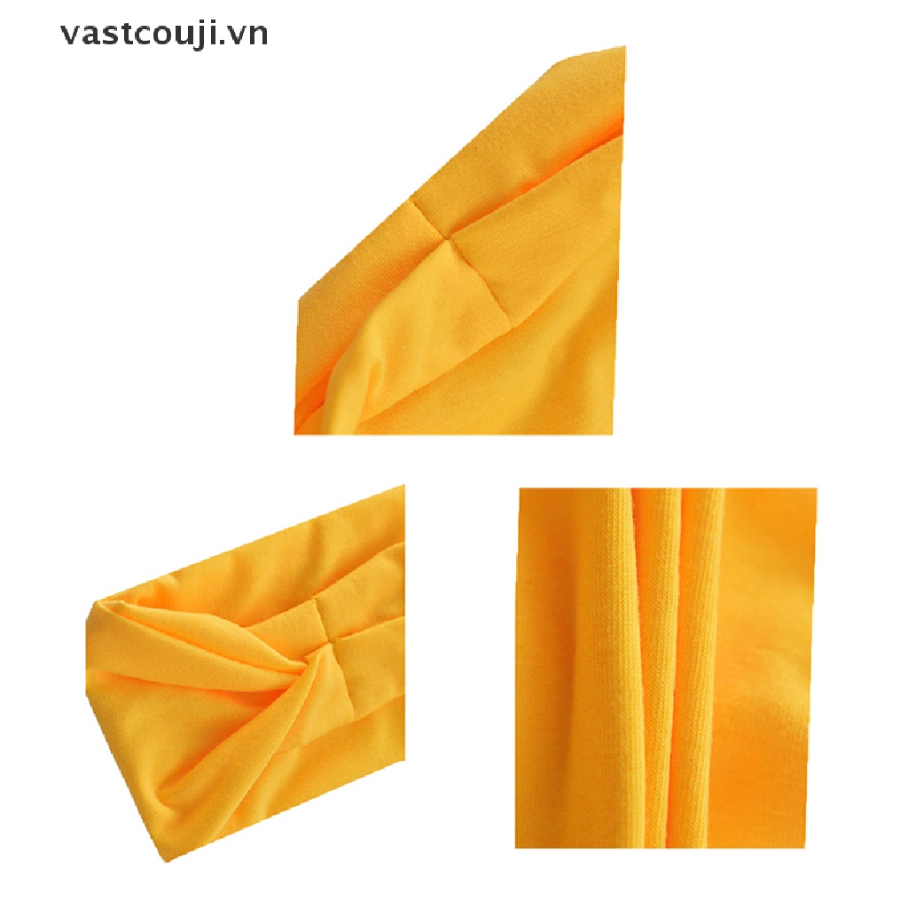 Băng Đô Cài Tóc Co Giãn Màu Sắc Thời Trang Cho Nữ