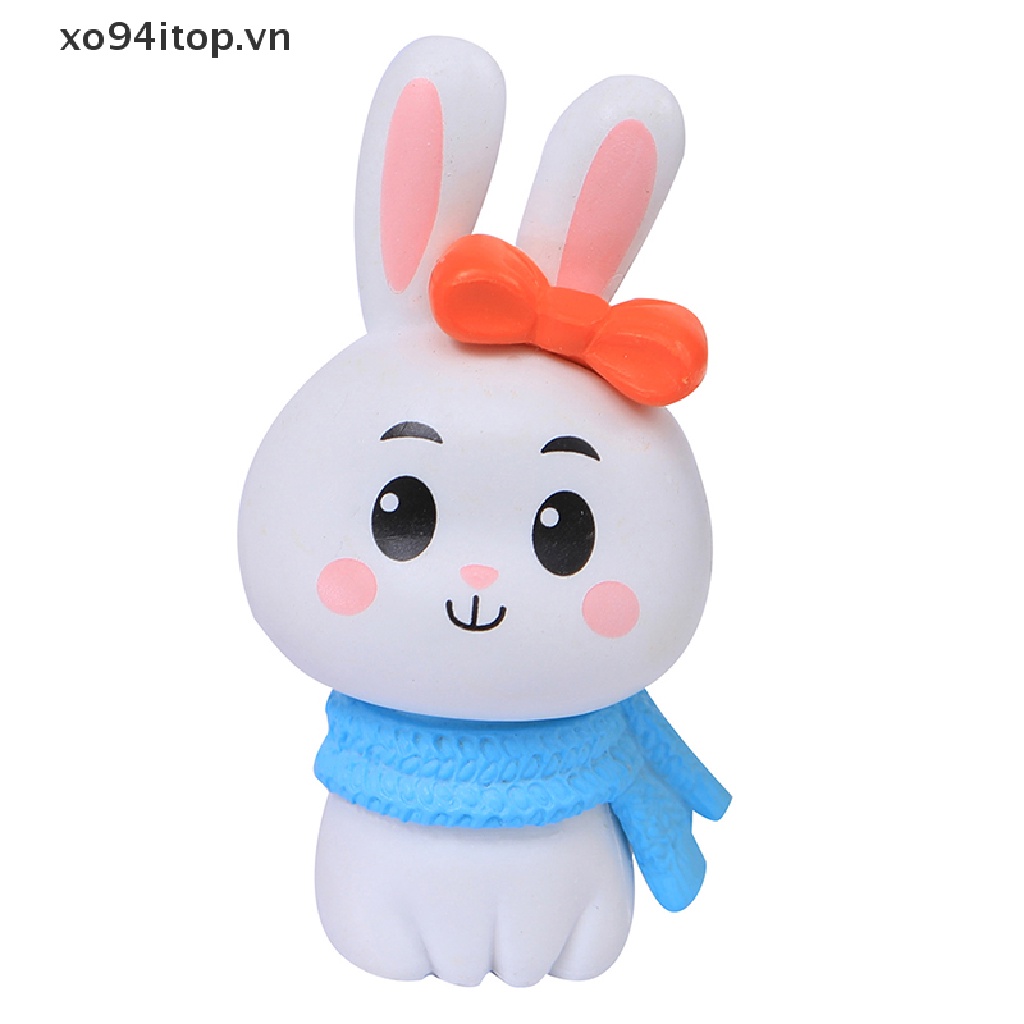 1 Tượng Thỏ Đáng Yêu Trang Trí Tiểu Cảnh