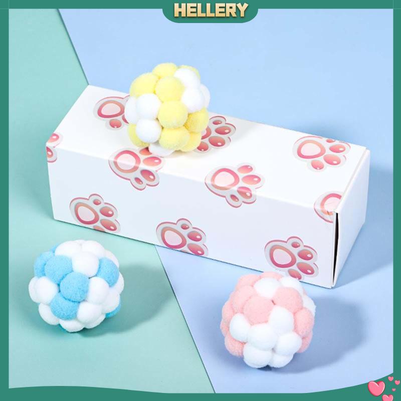 Bóng Đồ Chơi Nhiều Màu Sắc Kèm Chuông Vui Nhộn Dành Cho Mèo Cưng