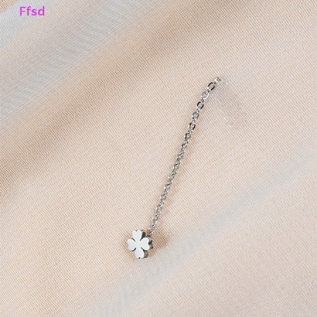 {Ffsd} Khuyên Tai Thả Dây Dài Tua Rua Kiểu Dáng Đơn Giản Hợp Thời Trang Cho Nữ * Hàng Bán Chạy *