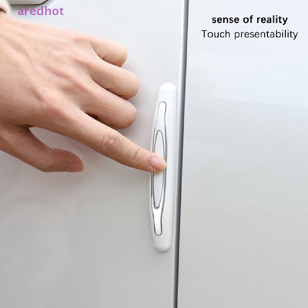 Bộ 4 Dải Dán Bảo Vệ Viền Cửa Xe Hơi Trang Trí Mới