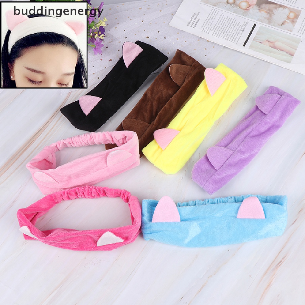 Băng Đô Tai Mèo Co Giãn Dễ Thương Dành Cho Nữ