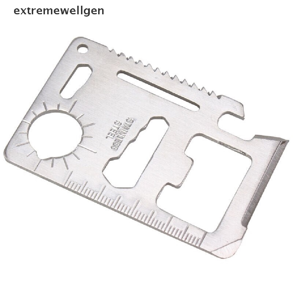 Thẻ Tín Dụng Sinh Tồn Bỏ Túi 11 Trong 1 Tiện Dụng