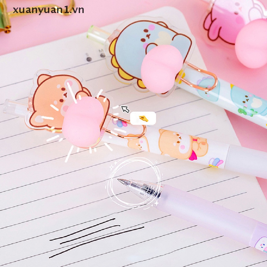 Bút Mực Gel Họa Tiết Hoạt Hình Sáng Tạo Dễ Thương